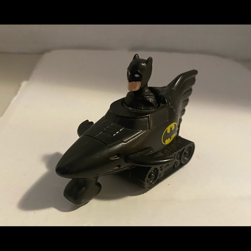 Vintage DC Comins Batman Mini Toy Car Batmobile